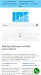 Mobile Screenshot of fortlauderdaleice.com